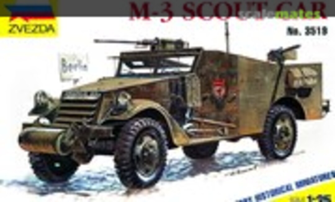 1:35 M-3 SCOUT CAR (Zvezda 3519)