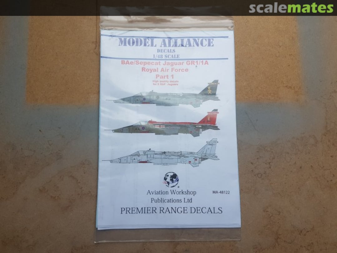 Boxart Sepecat Jaguar GR1/1A MA-48122 Model Alliance