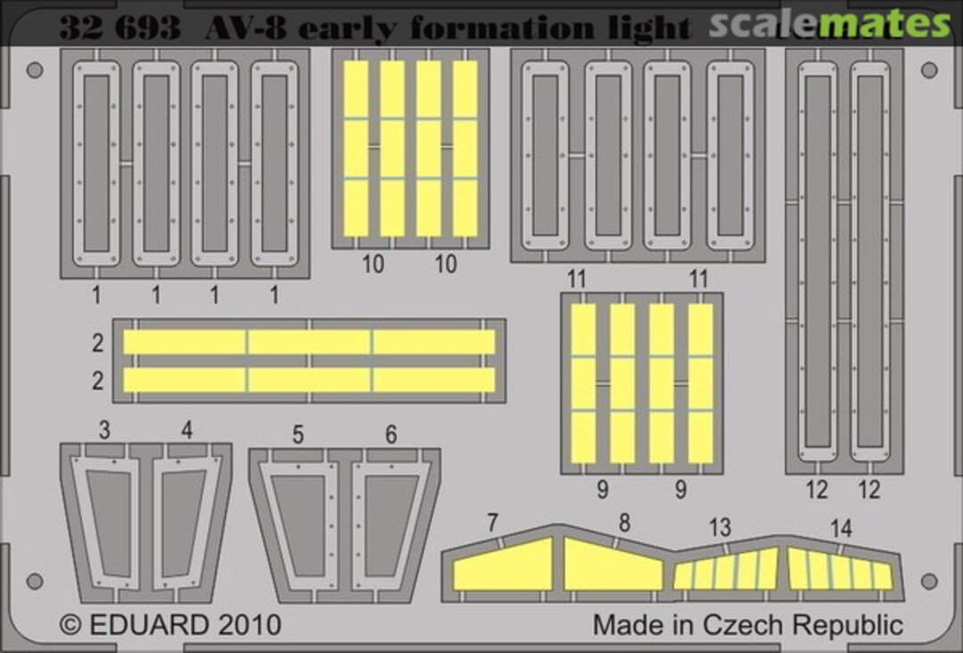 Boxart AV-8 early formation light 32693 Eduard