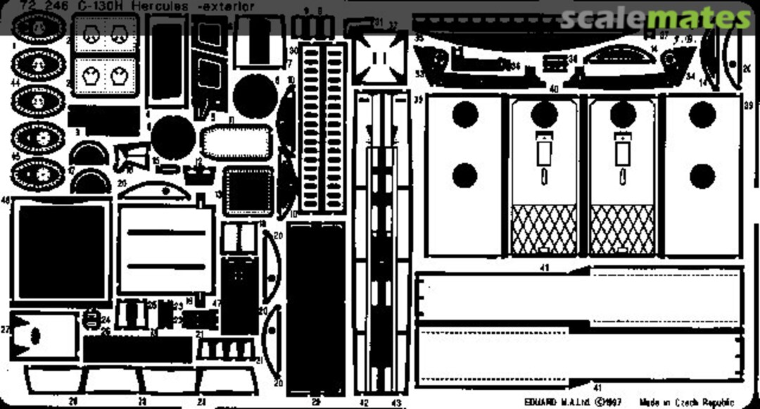 Boxart C-130H exterior 72246 Eduard