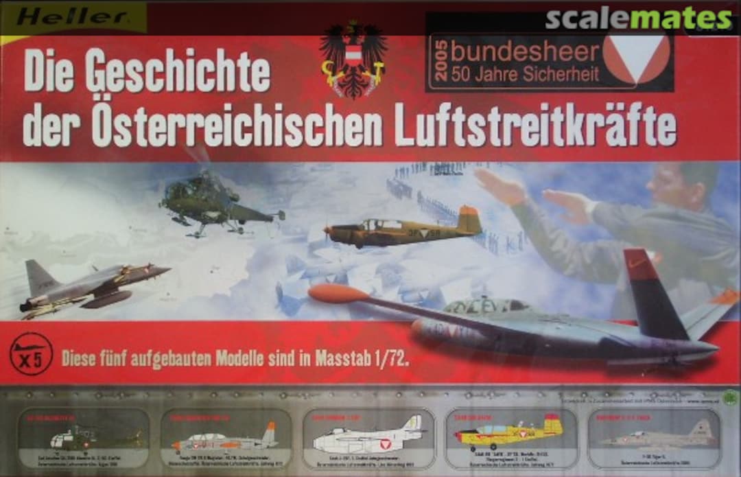 Boxart Die Geschichte der Österreichischen Luftstreitkräfte 81210 Heller