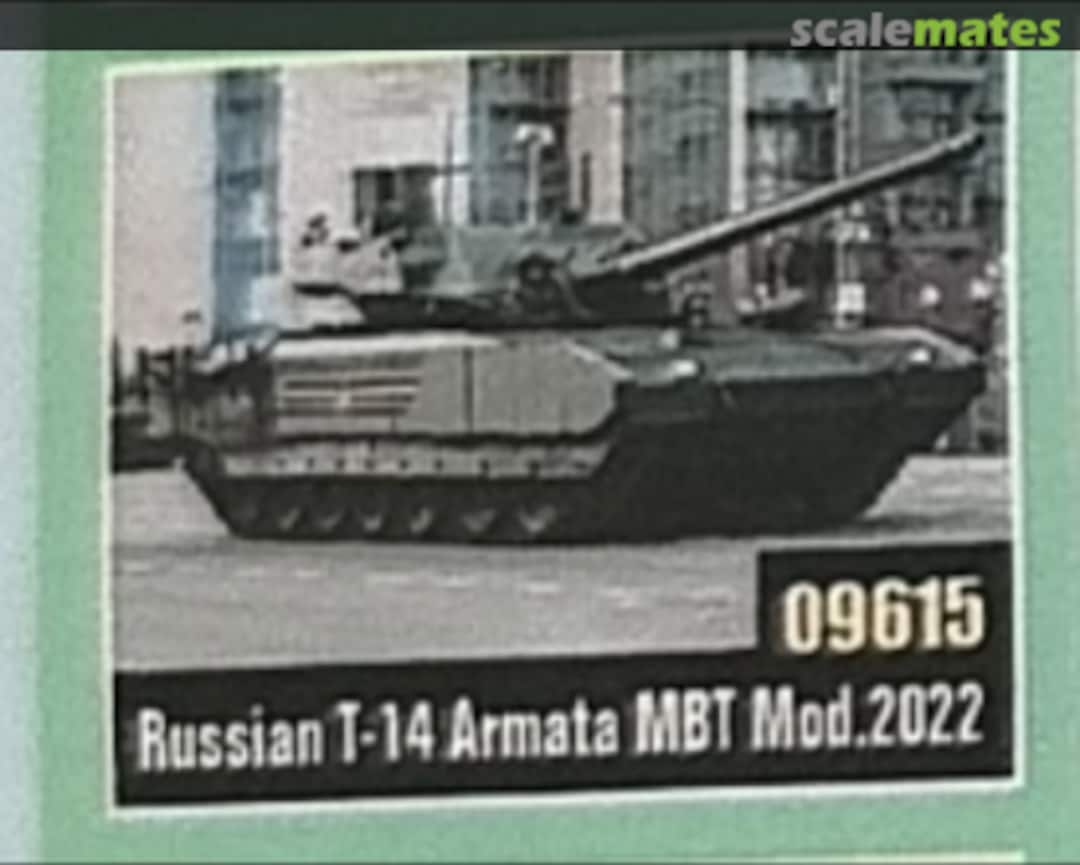 Boxart Russian T-14 Armata MBT 09615 Trumpeter