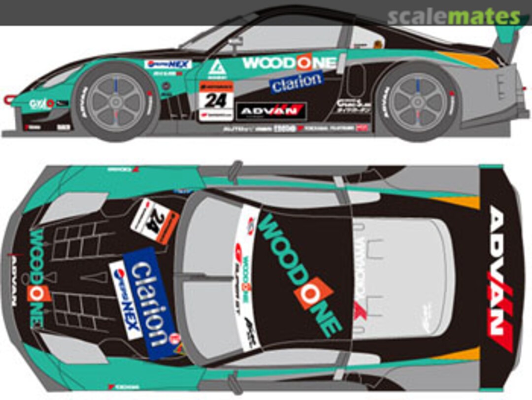 Boxart Nissan Z Woodone SuperGT 2006 SHK-D020 Shunko Models