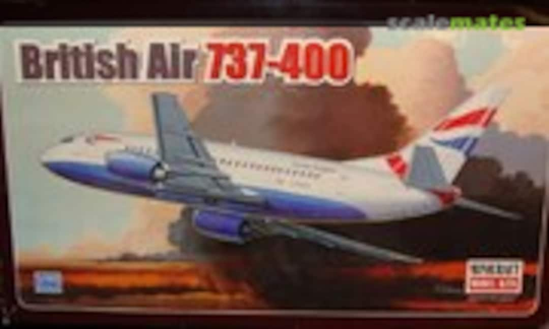 1:144 British Air 737-400 (Minicraft Model Kits 14517)