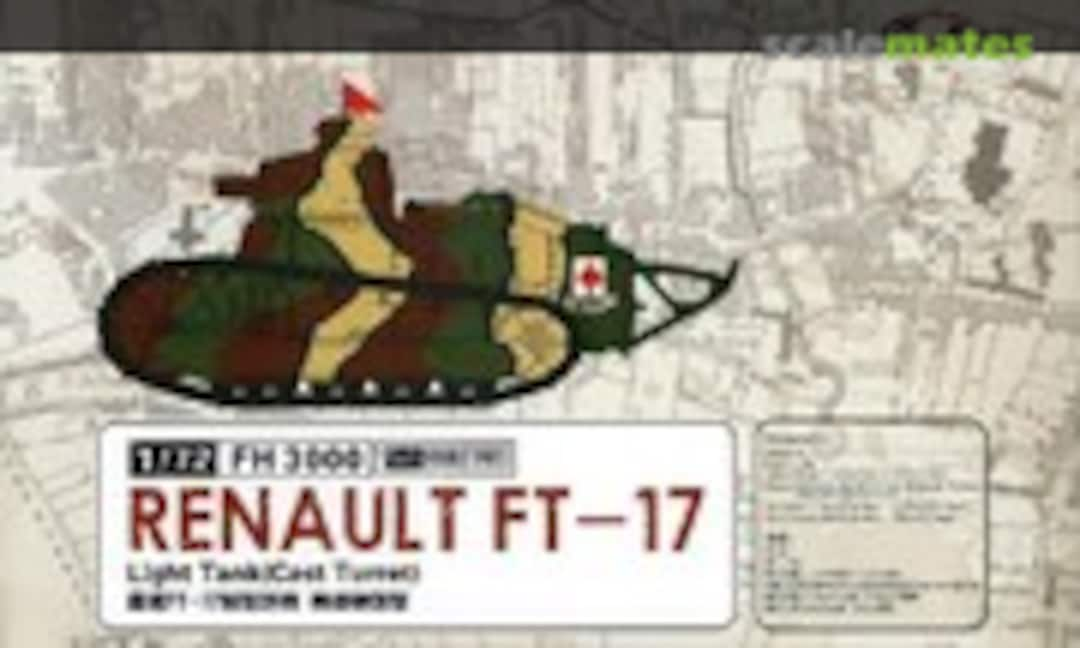 1:72 Renault FT light tank with cast turret (FlyHawk Model FH 3000)