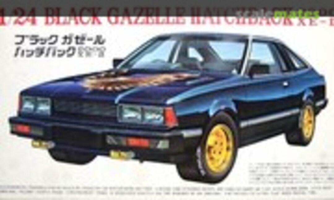 1:24 Black Gazelle Hatchback 2000 XE-II (Fujimi NC8)