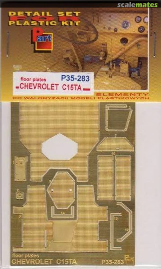 Boxart Chevrolet C15TA floor / pod P35-283 Part