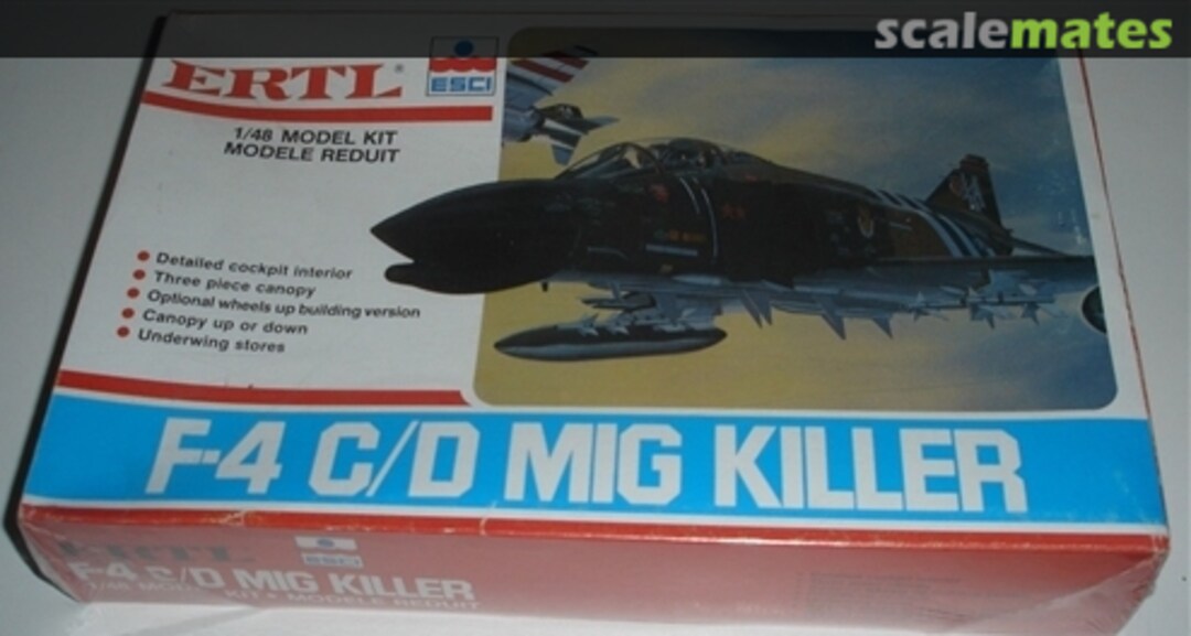 Boxart F-4C/D MiG Killer 8214 ERTL