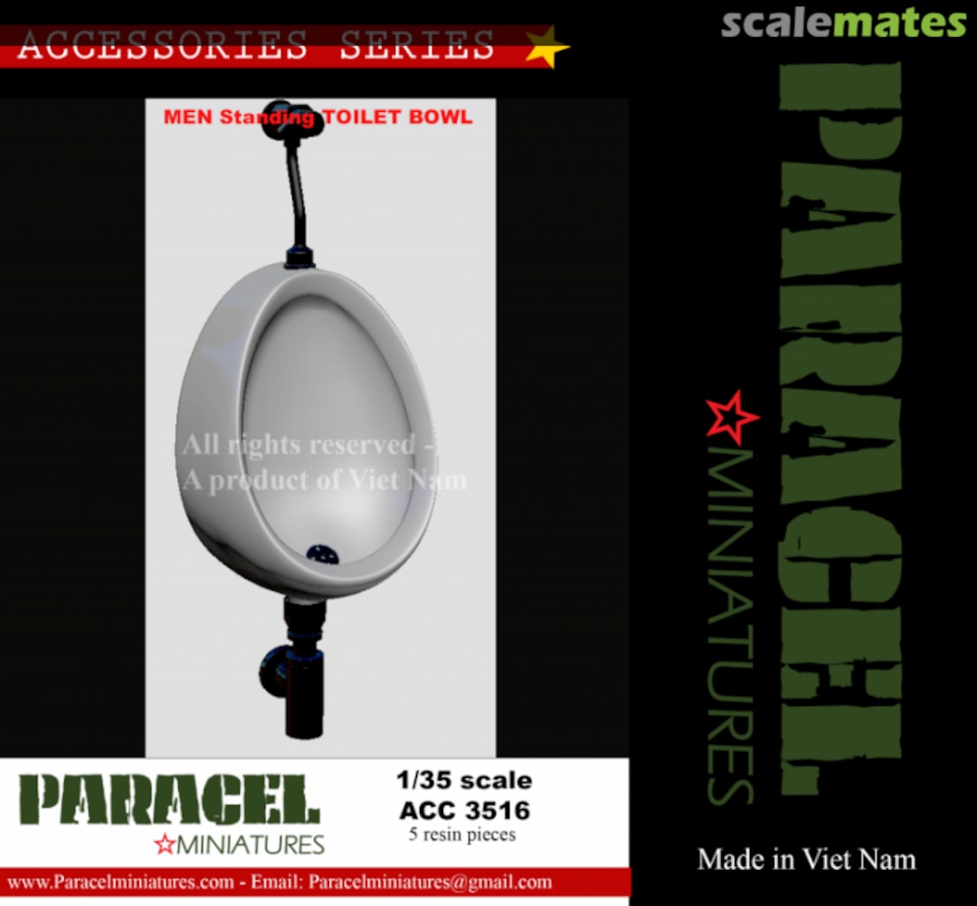 Boxart Urinal ACC 3516 Paracel Miniatures