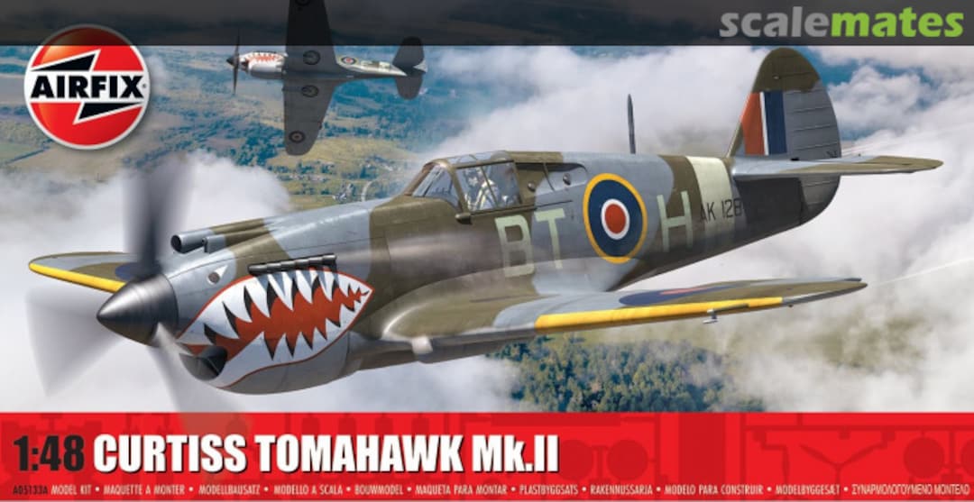 Boxart Curtiss Tomahawk Mk.II A05133A Airfix