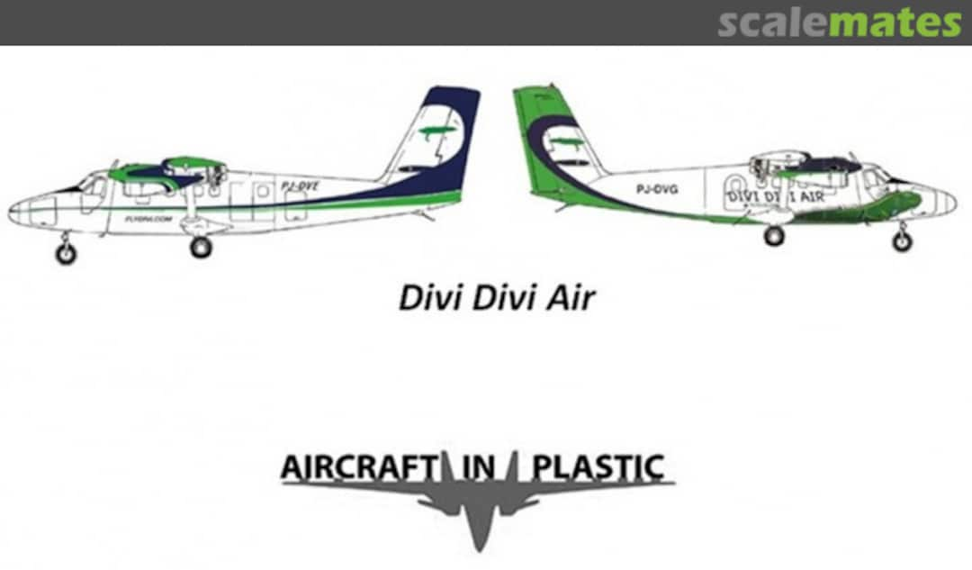 Boxart De Havilland Twin Otter Divi Divi Air AIPD-121 Aircraft in Plastic