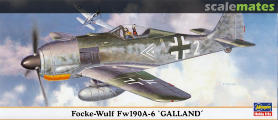 Boxart Focke Wulf 190A-6 "Galland" 00268 Hasegawa