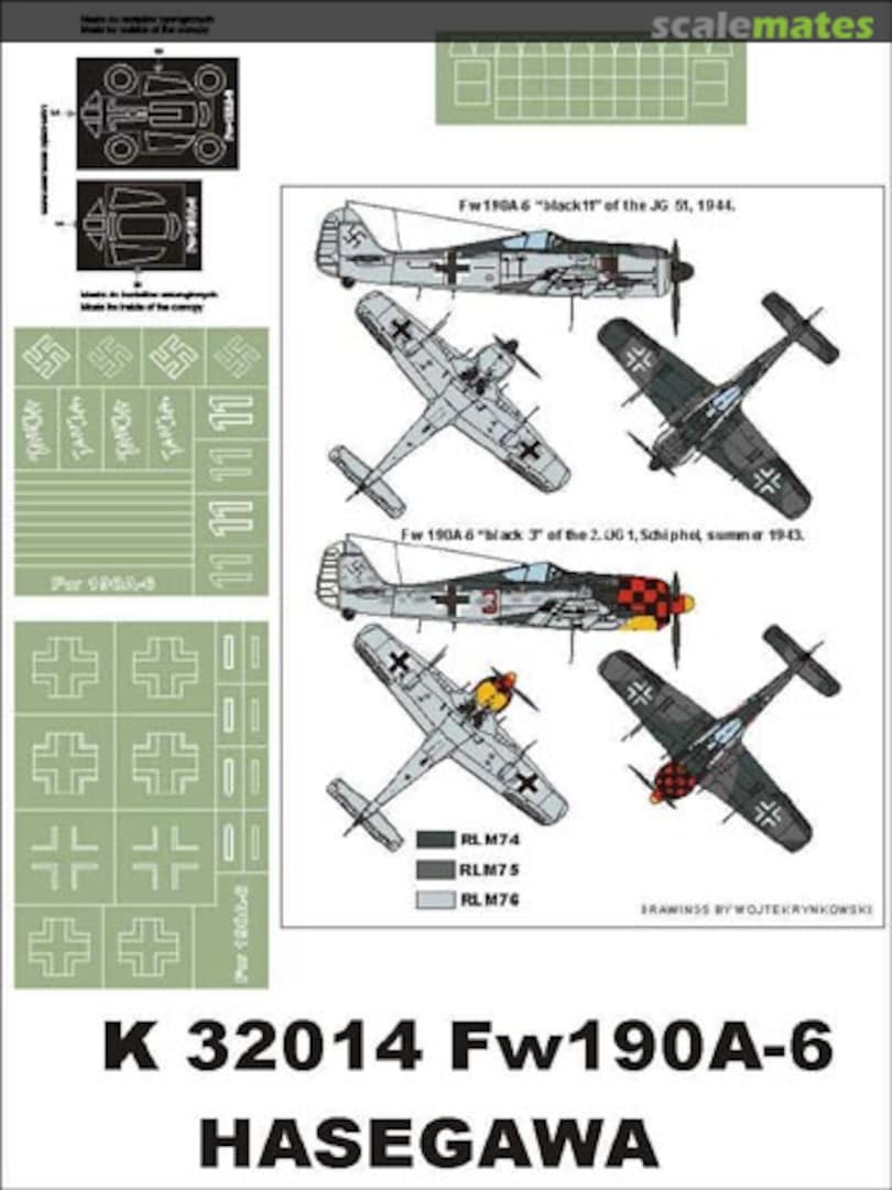 Boxart Fw 190A-6 K32014 Montex