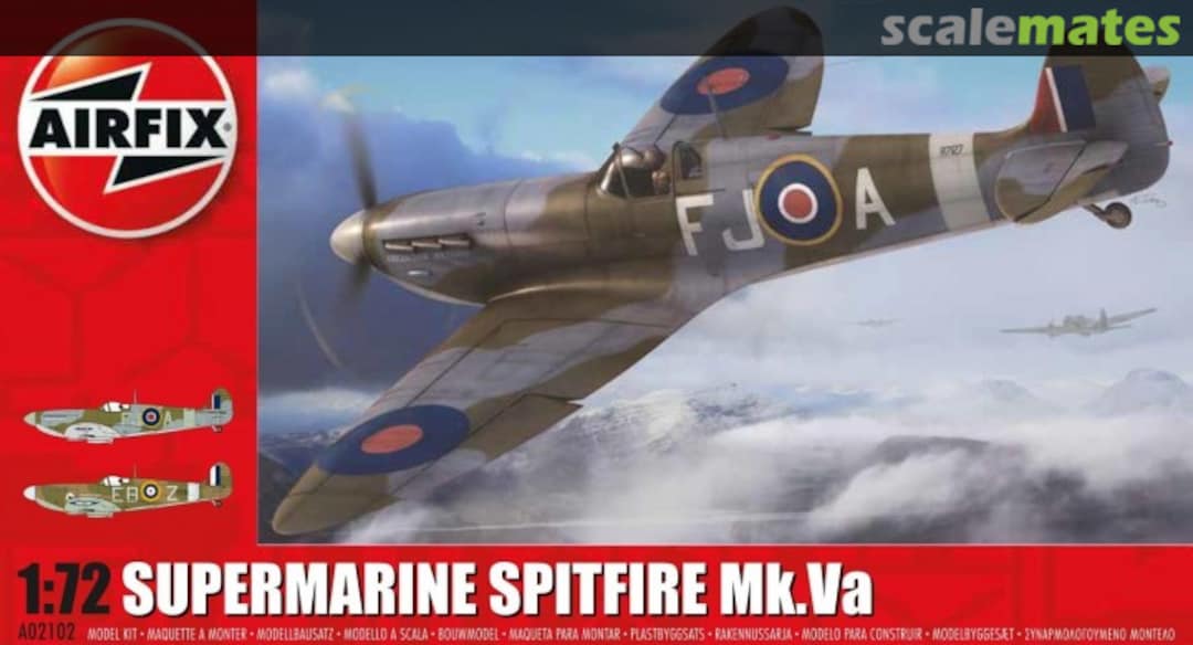 Boxart Supermarine Spitfire Mk.Va A02102 Airfix