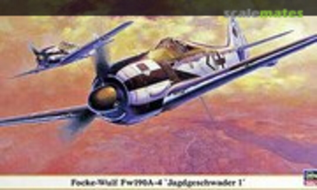 1:48 Focke-Wulf Fw190A-4 'Jagdgeschwader 1' (Hasegawa 09745)