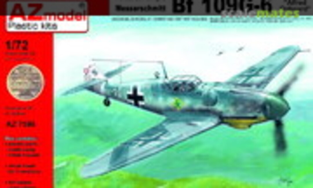 1:72 Messerschmitt Bf-109G-6 (AZmodel AZ 7596)