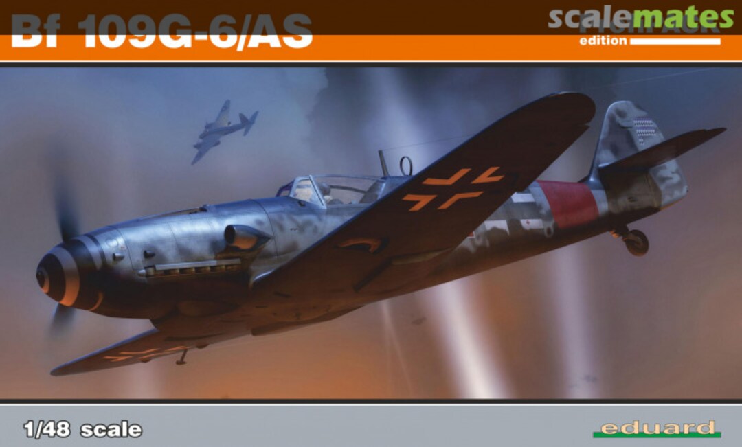 Boxart Bf 109G-6/AS 82163 Eduard