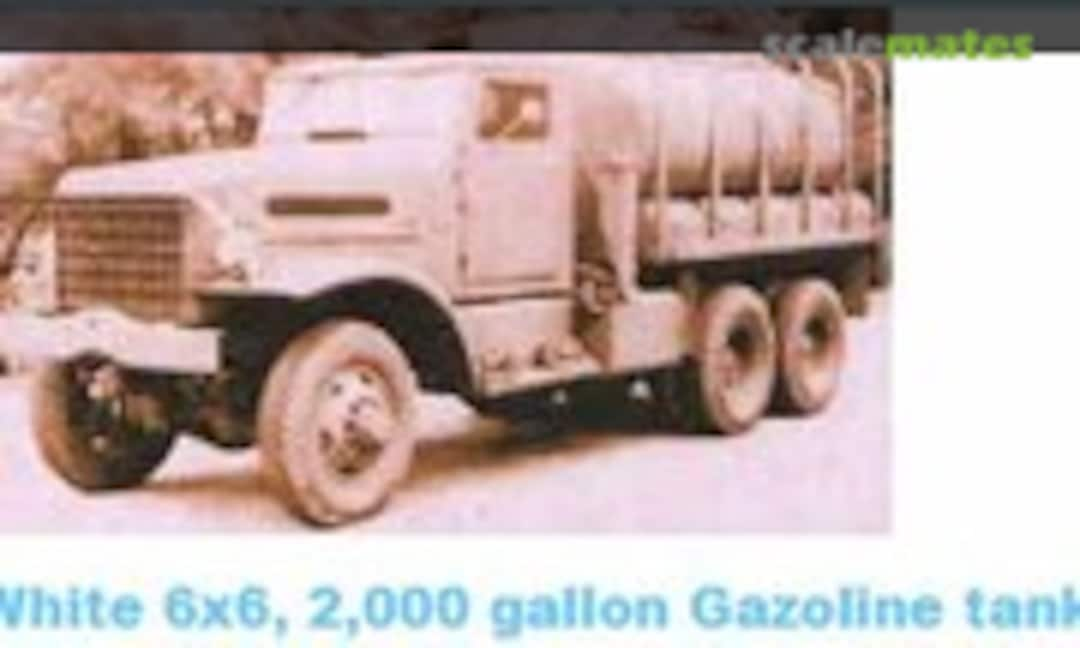 1:35 White 6x6, 2,000 gallon Gazoline tank (P.S.P. 35043)