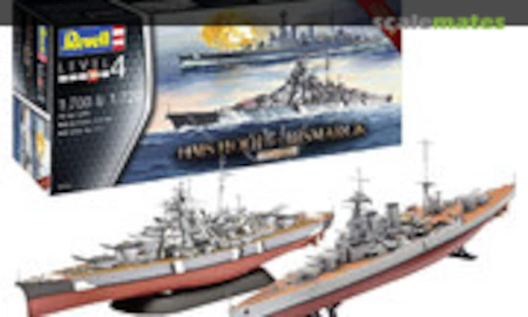 1:700 HMS Hood vs. Bismarck (Revell 05174)