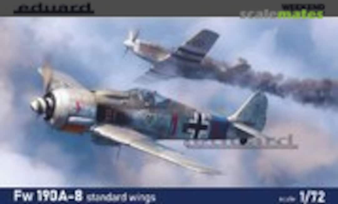 1:72 Fw 190A-8 standard wings (Eduard 7463)