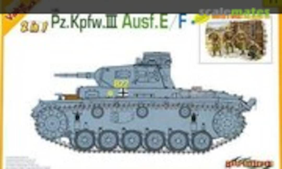 1:35 Pz.Kpfw.III Ausf.E/F (Cyber Hobby 9111)