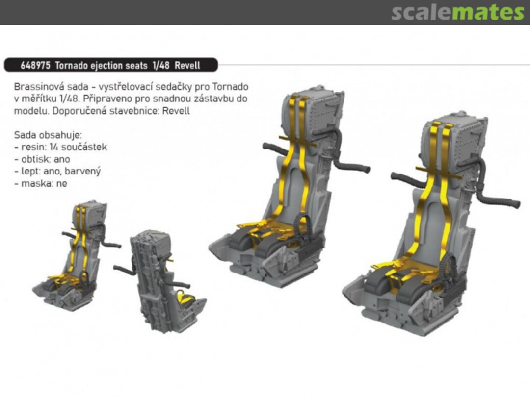 Boxart Tornado Ejection Seats REVELL 648975 Eduard