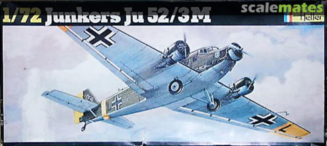 Boxart Junkers Ju 52/3m 380 Heller