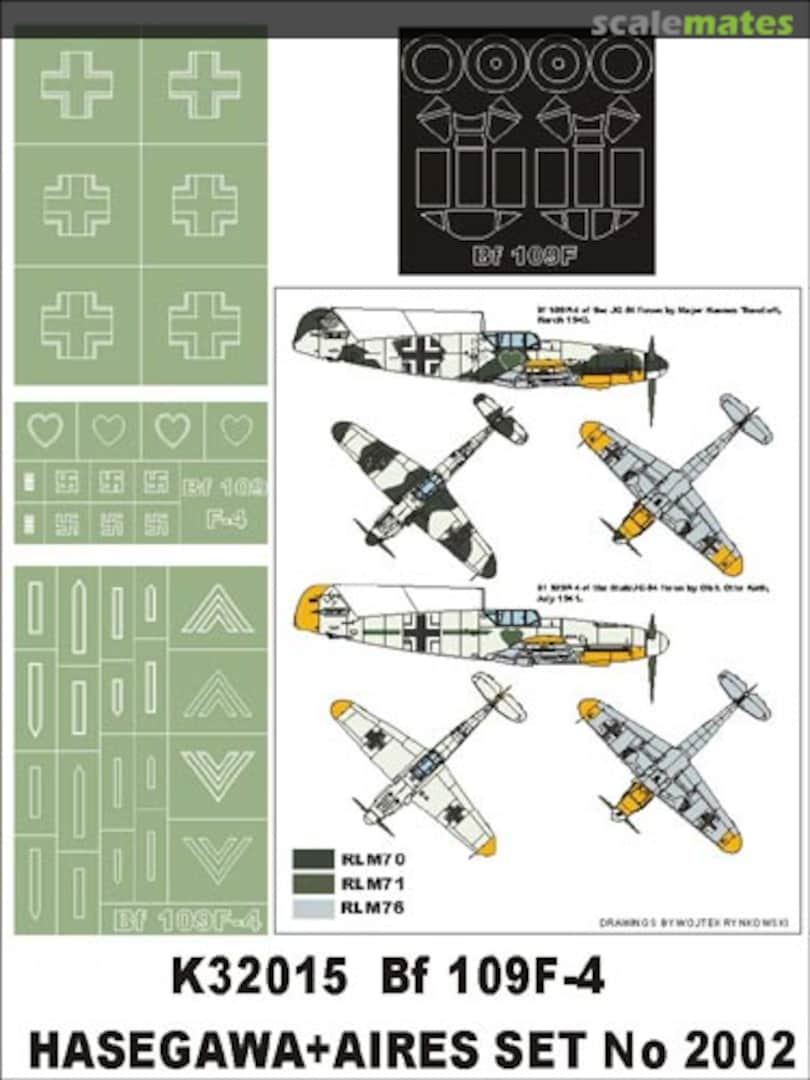 Boxart Bf 109F-4 K32015 Montex