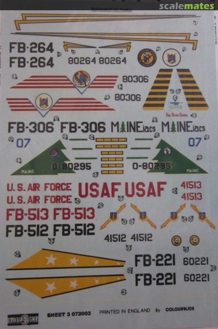 Boxart McDonnel F-101 Voodoo 072003 Check Six!