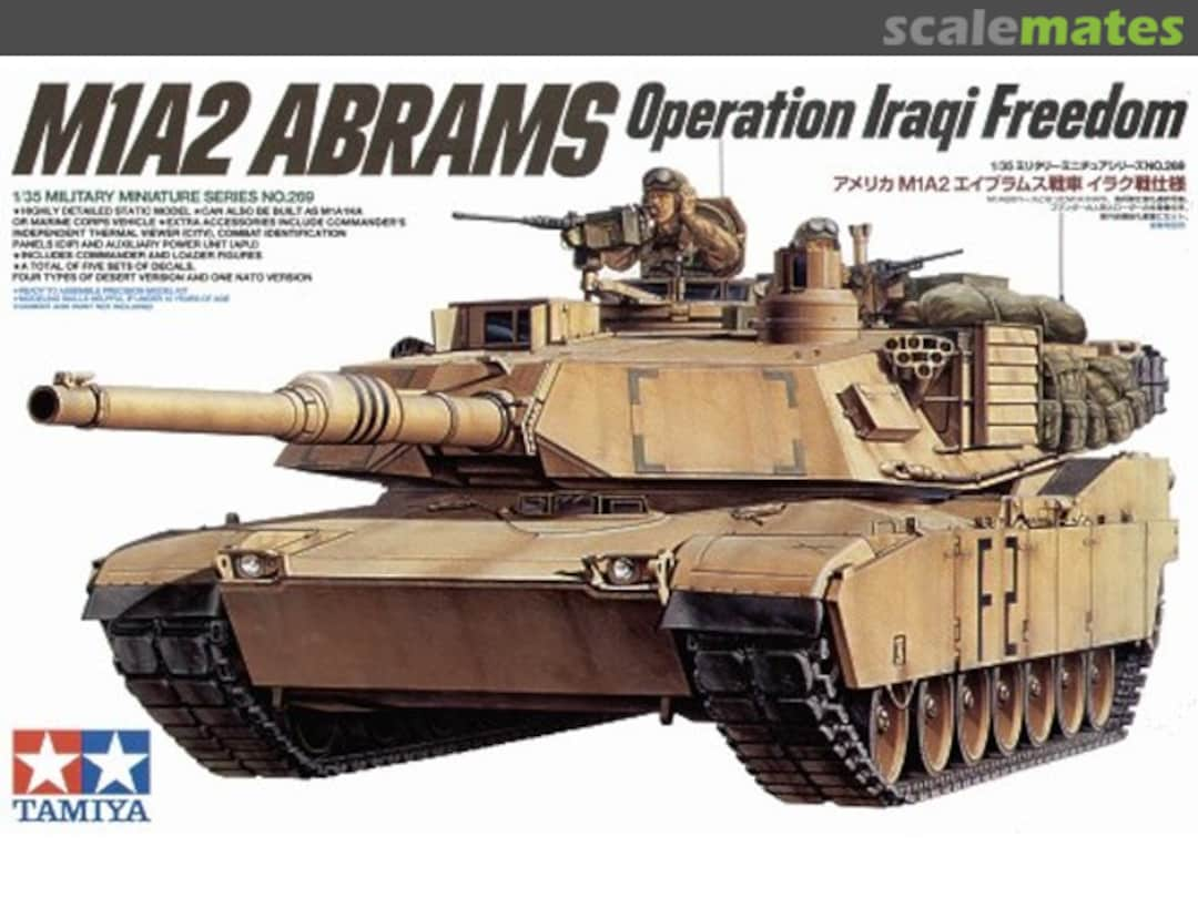 Boxart M1A2 Abrams 35269 Tamiya