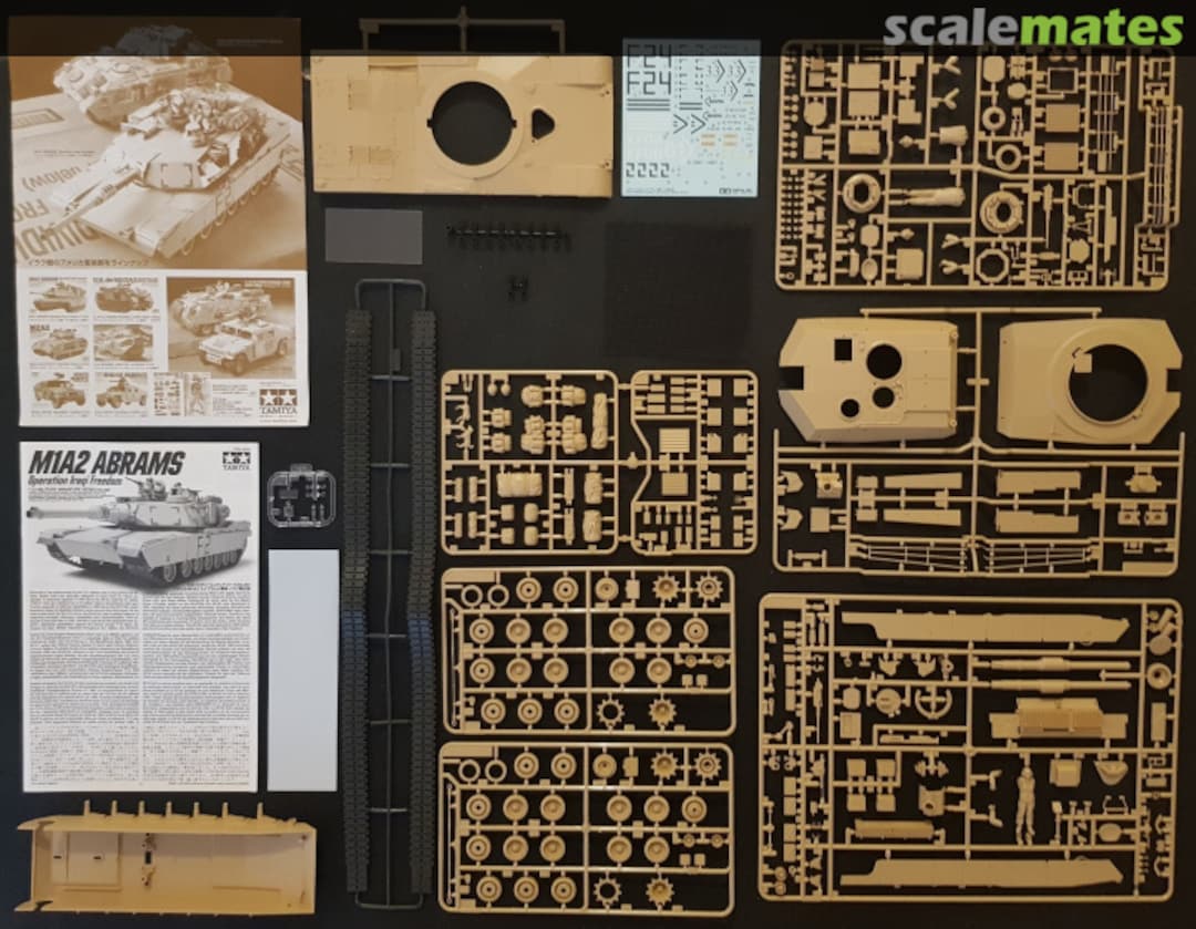 Contents M1A2 Abrams 35269 Tamiya