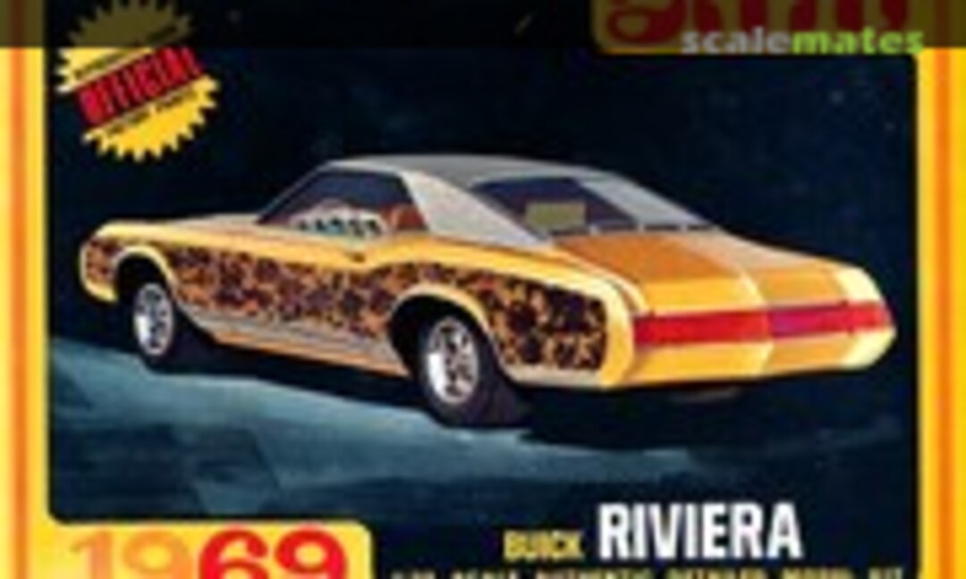 1:25 1969 Buick Riviera (AMT Y915-200)