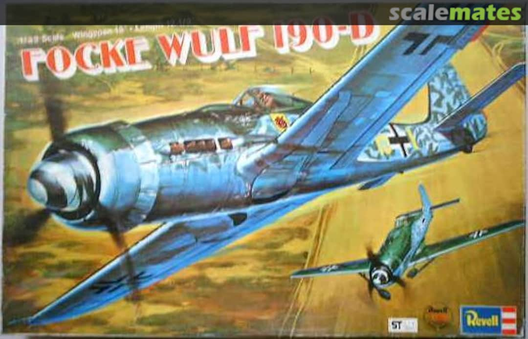 Boxart Focke-Wulf 190-D H-215 Revell Japan