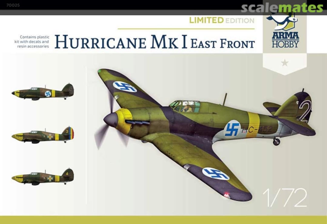 Boxart Hurricane Mk I East Front 70025 Arma Hobby