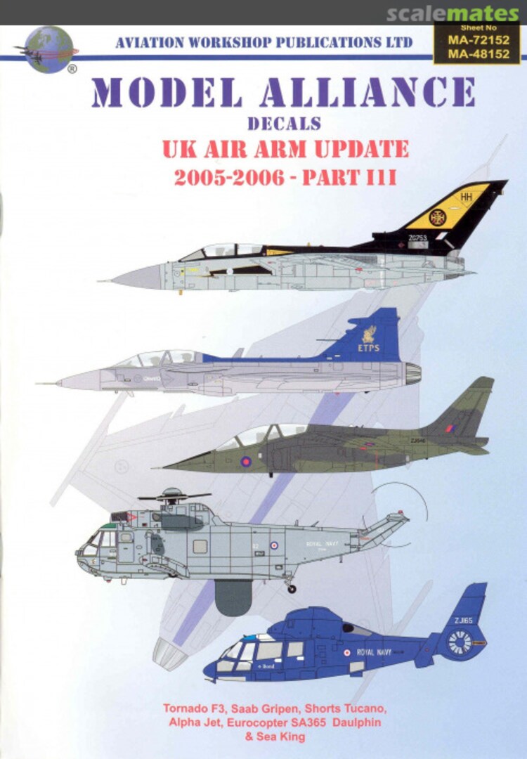 Boxart UK Air Arm update MA-72152 Model Alliance