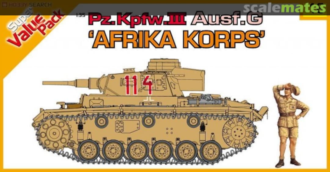 Boxart Pz.Kpfw. III Ausf.G (Tp) 9116 Cyber Hobby