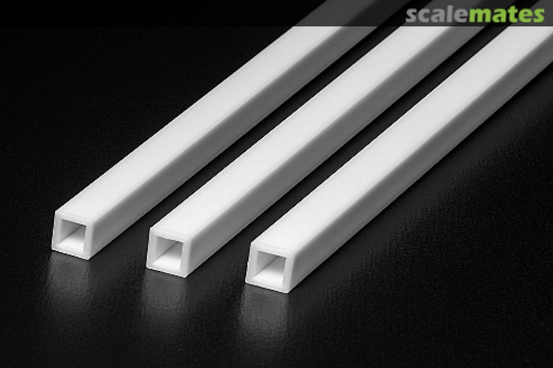 Boxart Plastic Beams 8mm Square Tube (3 Pcs.) 70263 Tamiya