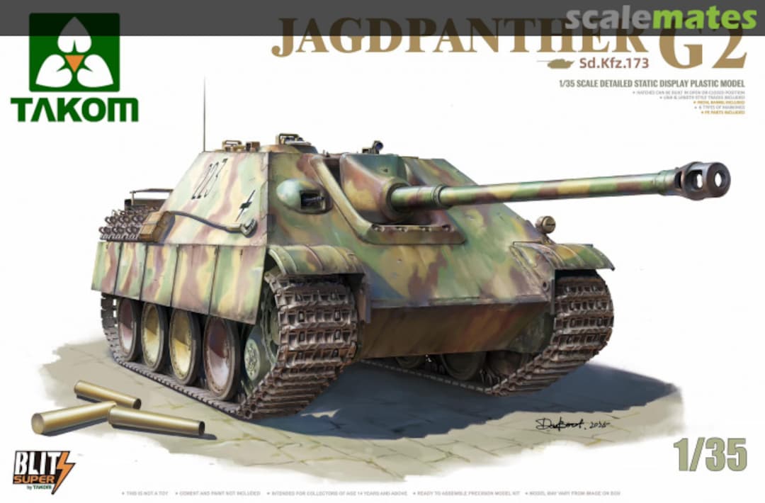 Boxart Jagdpanther G2  35002 Takom