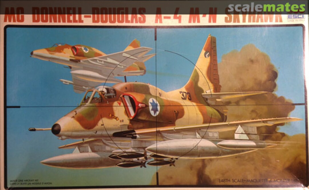 Boxart McDonnell-Douglas A-4M/N Skyhawk II 4016 ESCI