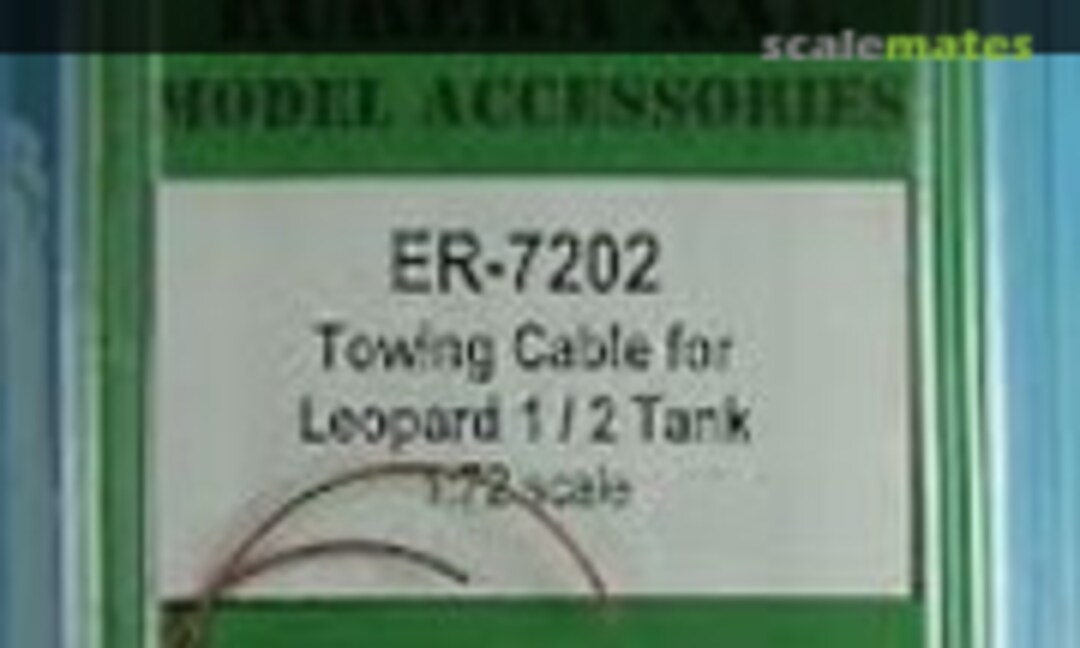 1:72 Towing Cable for Leopard 1 / 2 Tank (Eureka XXL ER-7202)