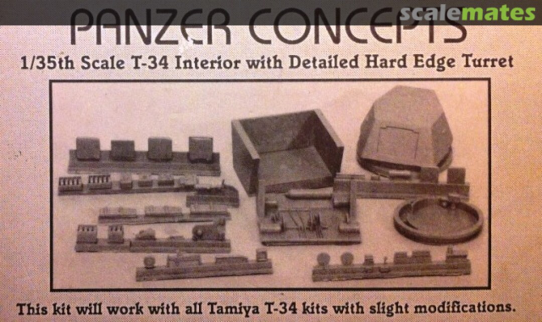 Boxart T-34/76 Interior Set 2017 Panzer Concepts