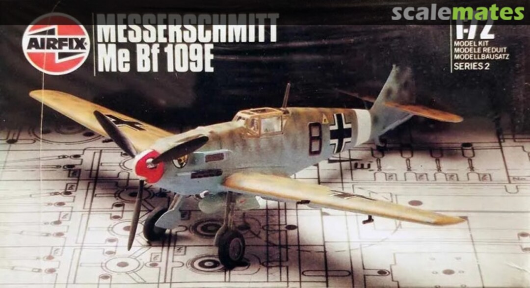 Boxart Messerschmitt Me Bf 109E 9 02048 Airfix