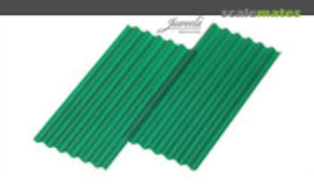 Corrugated Iron Sheetings Green (Juweela 23256)