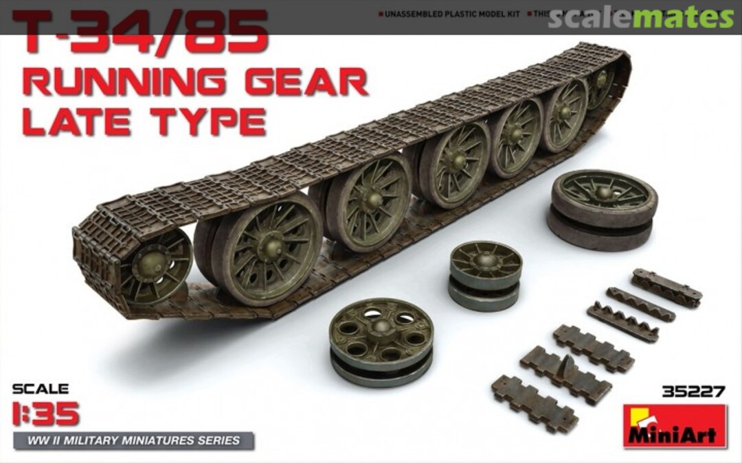 Boxart T-34/85 Running Gear 35227 MiniArt