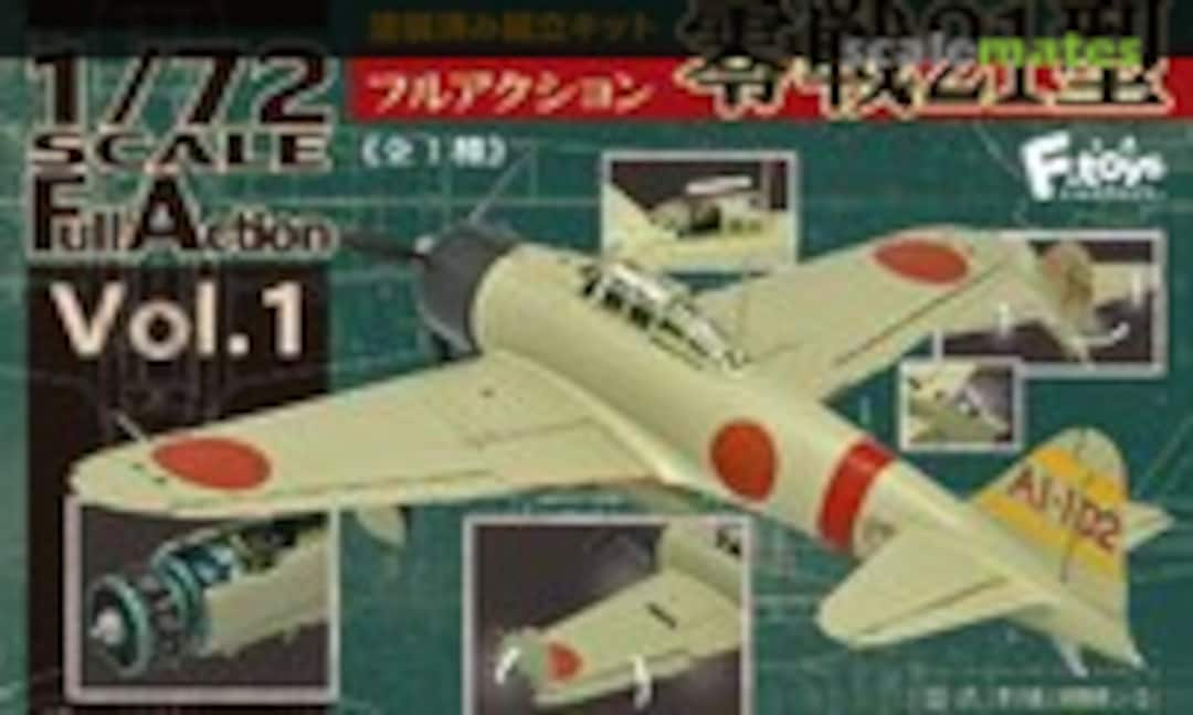 1:72 Mitsubishi A6M2 Zero Model 21 (F-Toys FC-100)