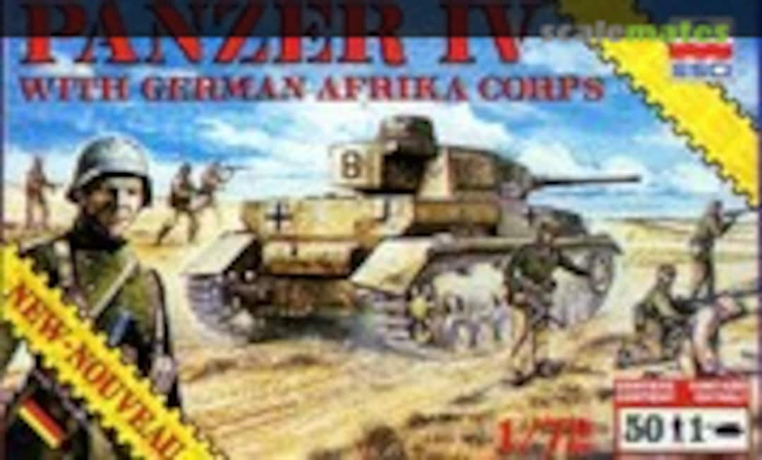 1:72 Panzer IV with German Afrika Corps (ESCI 8606)