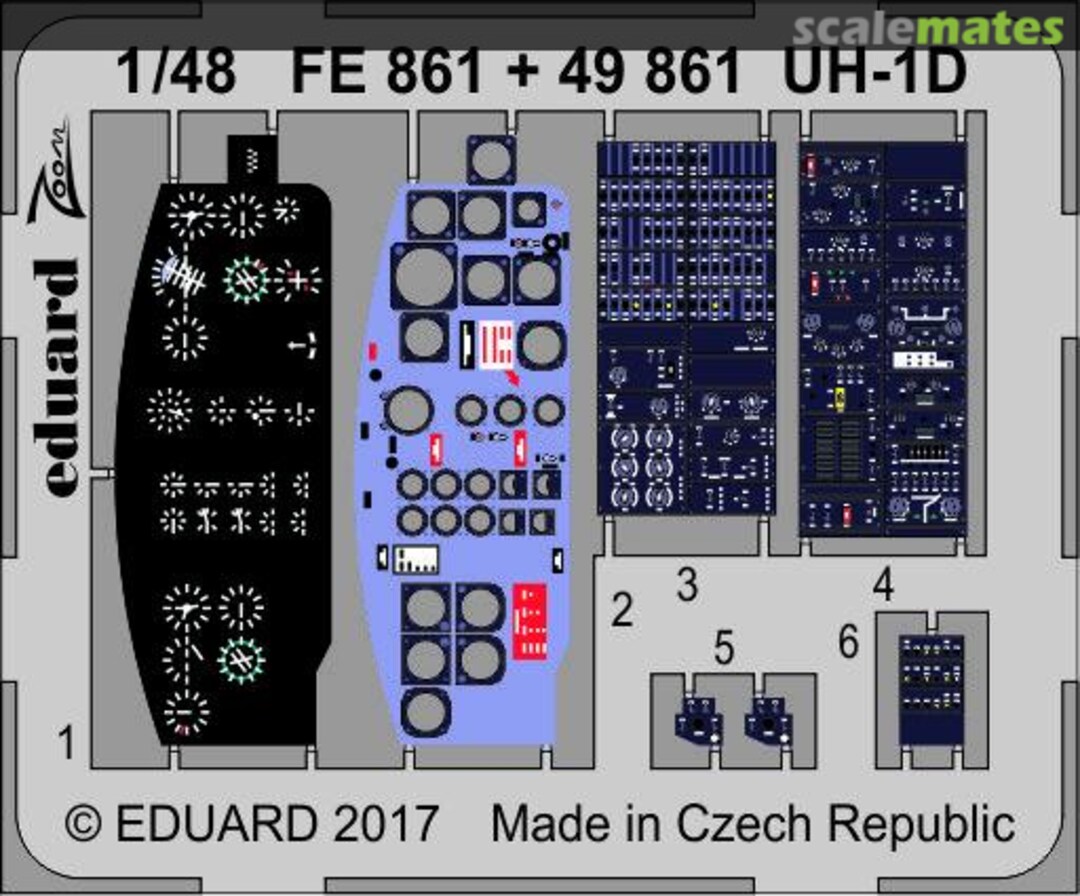 Boxart UH-1D FE861 Eduard