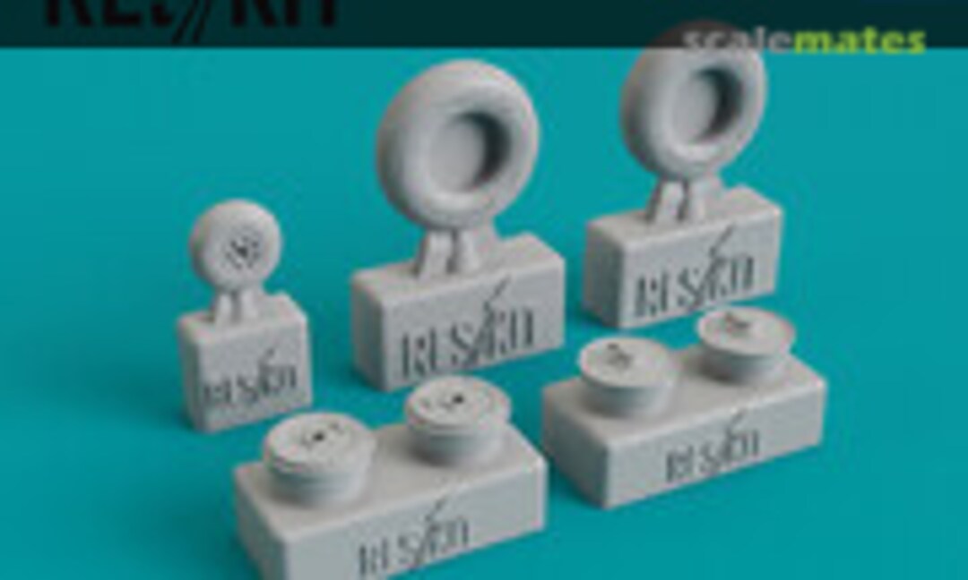 1:72 Yak-1/Yak-3 Wheels Set (ResKit RS72-0111)