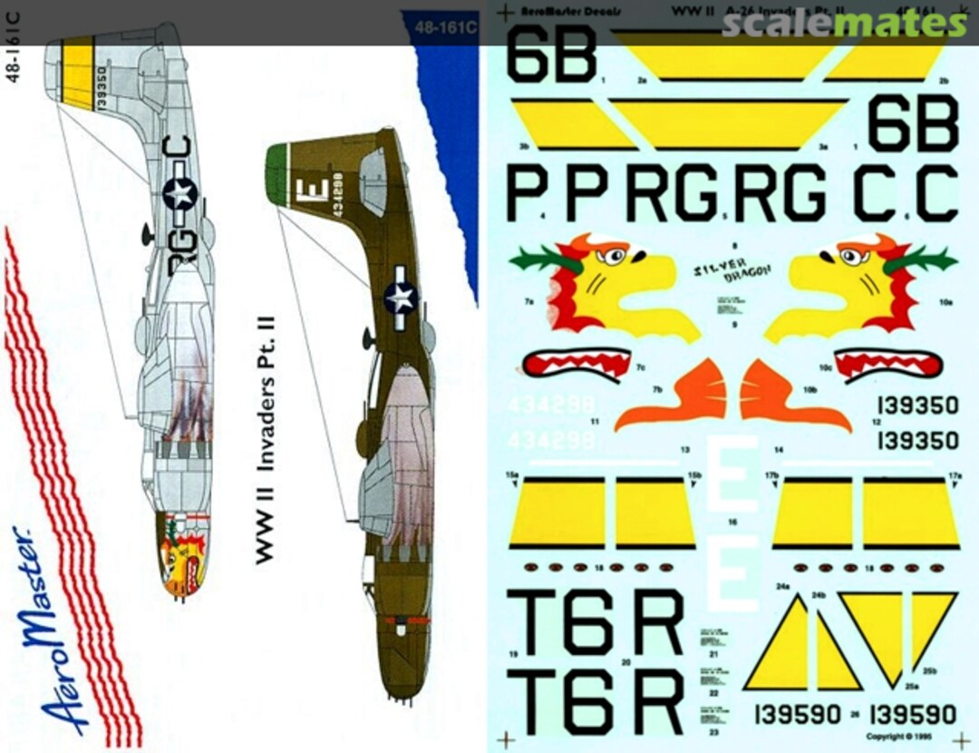 Boxart WW II Invaders Pt. II 48-161C AeroMaster