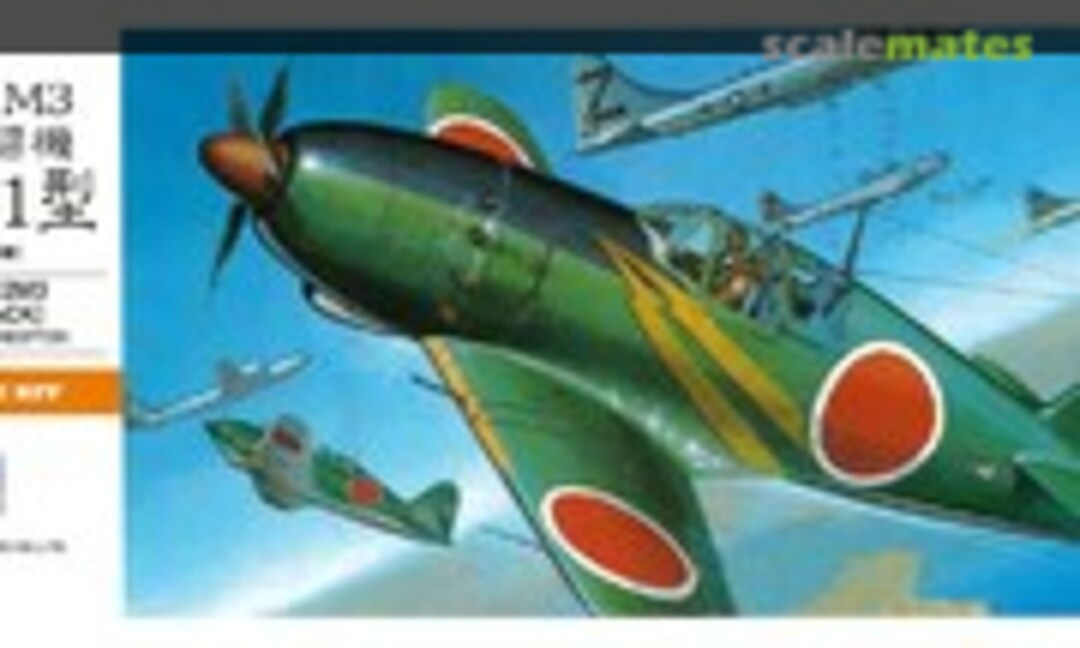 1:72 Mitsubishi J2M3 Raiden (Jack) (Hasegawa 00135)